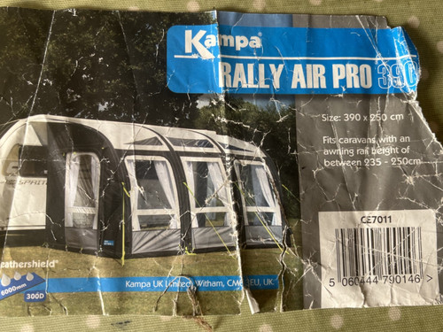 Inflatable caravan awning - caravan, awning.