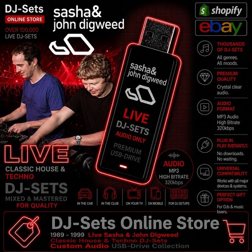 Sasha john digweed live - sasha, &