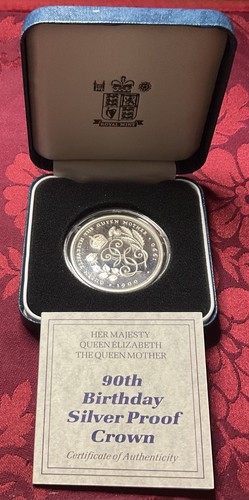 1990 royal mint queen - mint,