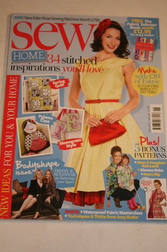 Sew magazine issue april - sew,