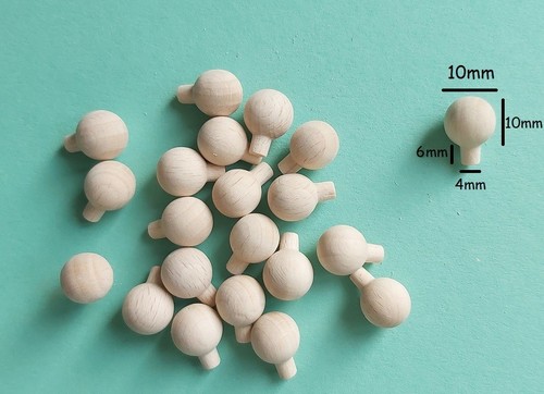 Small wooden shaker pegs - small,