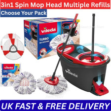 Vileda Turbo Microfibre Mop &