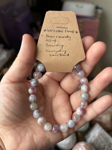 Handmade 8mm unicorn stone - 8mm,