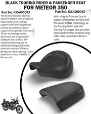 "BLACK TOURING RIDER+PASSENGER