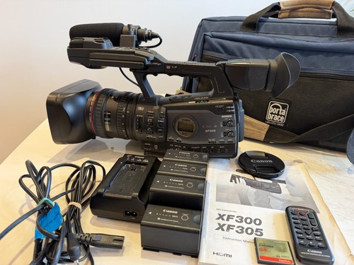 Canon xf305e camcorder - hd,