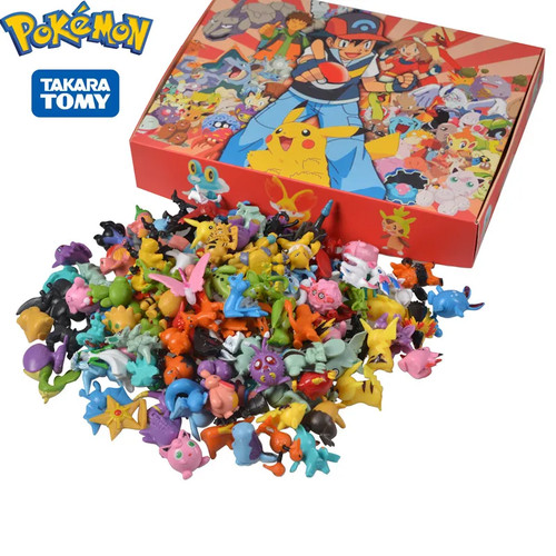 144pc pokémon action - 144pc, figures