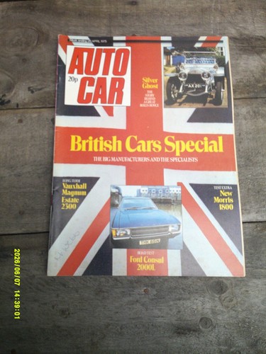 Vintage autocar magazine 26th - vintage,