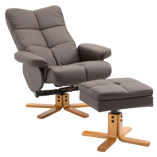 Homcom recliner chair and - homcom,