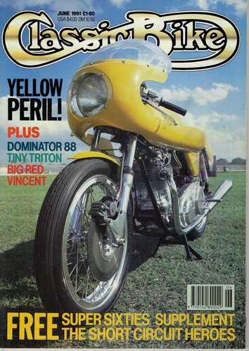 Classic bike magazine 1991 - bike,