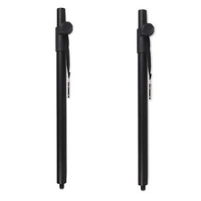 2 x StageCore MSA220BK M20 Saterlite Speaker Poles Adjustable Height 35mm Heavy