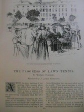 Lawn tennis rare old - rare, victorian