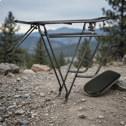 Bike rear cargo rack - cargo,