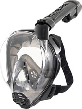 CRESSI since 1946 - Komodo Full Face Dry Snorkelling Mask 180° Vision - CO2 Safe
