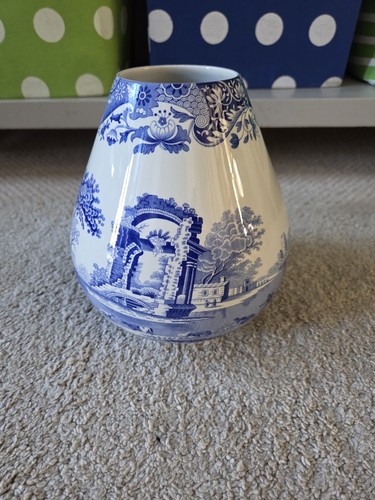 Spode blue italian - blue, ovoid