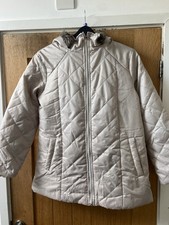 Ladies Anne De Lancay Size S Light Padded Hooded Jacket. New