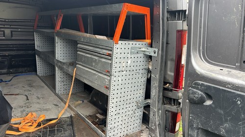 Renault vivaro lwb van racking - lwb,