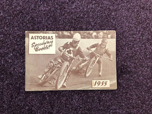 Speedway book astorias 1955 - speedway,