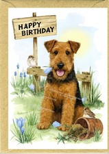 Welsh Terrier Dog Birthday