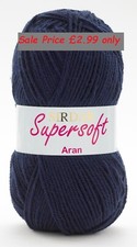 Sirdar Supersoft Aran 100g -