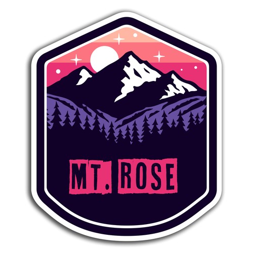 10cm rose mountain - 2, x
