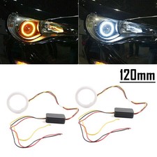 2x White Amber 120MM