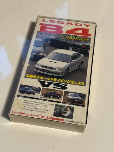 Rare jdm vhs - subaru, legacy