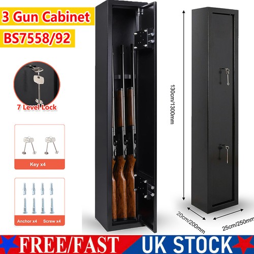 Gun cabinet rifle safe - 3,