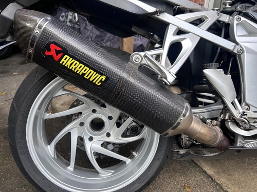 Akrapovic carbon and - and, titanium
