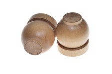Eco-Friendly Wooden Finials
