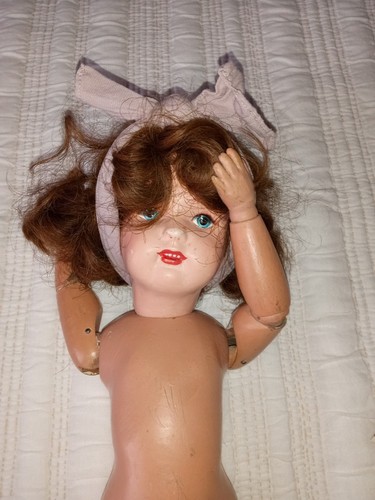 Antique wooden doll - antique, schoenhut