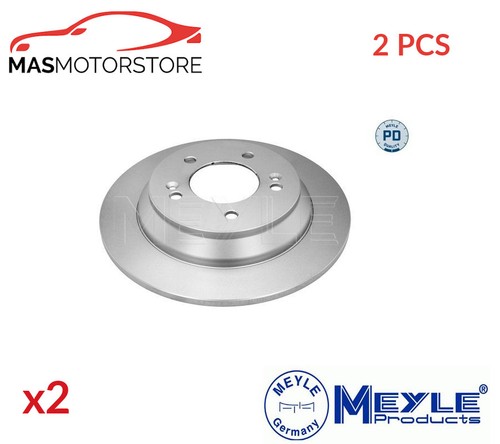 Rear brake discs - discs, pair