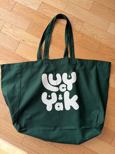 Lucy yak tote bag green - lucy,