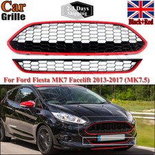 FOR FORD FIESTA MK7 BLACK+RED