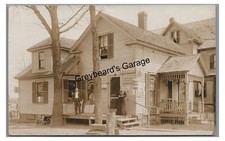 RPPC General Store Signs Cod Fish SPRINGFIELD MA Real Photo Postcard