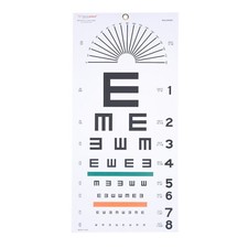 Tumbling E Eye Test Chart