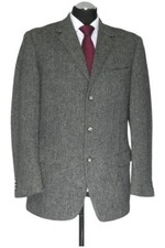 Harris Tweed Jacket Blazer 48