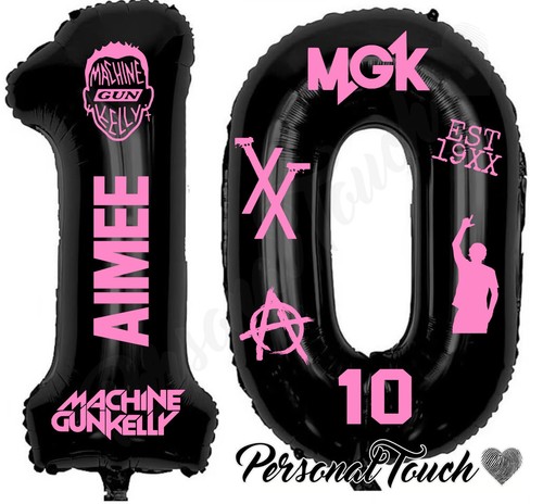 Machine gun kelly - gun, personalised