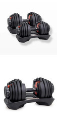 Adjustable Dumbbells 24kg total 50kg- Pair of 2  ( BEST QUALITY )