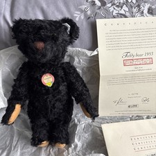 Steiff  schwarz 408519 1953 Replica Teddy Bear with original box & certificate 