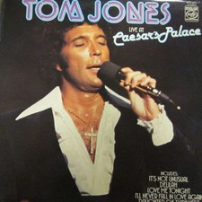 Live At Caesar's Palace Vinyl Records Tom Jones