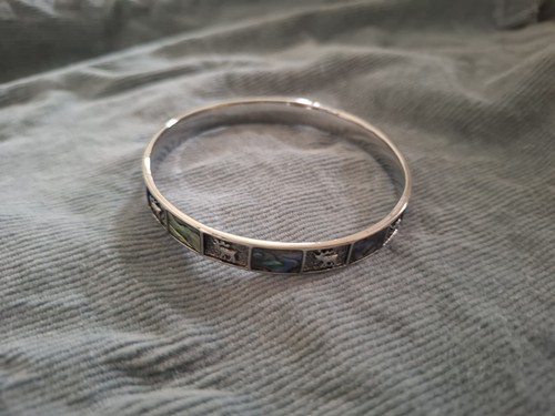 Vtg abalone shell inlaid - vtg,