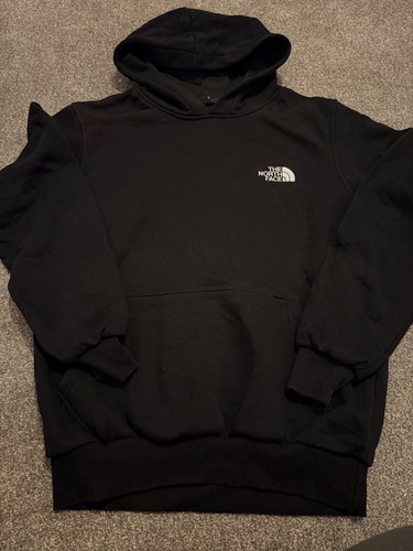 The north face black hoodie - face,