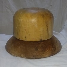 Wooden hat block millinery 
