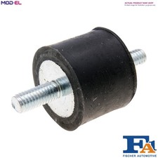 2x RUBBER MOUNT MUFFLER