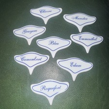 Ceramic Cheese Markers, Set of