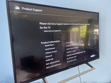 Sony Bravia KD - 43XE7093  4K 43’