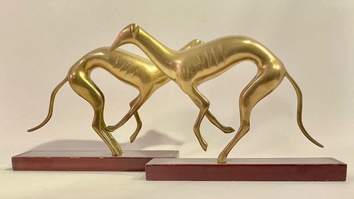 Art deco style - deco, greyhound