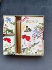 caspari vintage Bridge set
