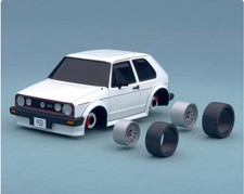 VW Golf MK1 | Model Kit Car 3d
