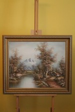  Hand-painted acrylic painting on canvas, Liquidation of the collection